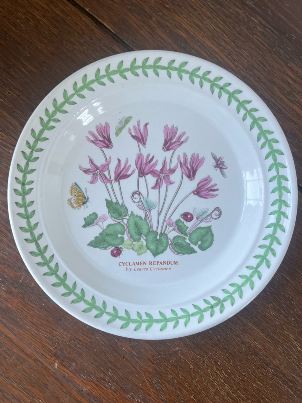 Portmeirion single small plate botanical garden